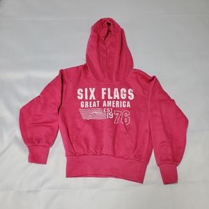 Six flags girl hoody